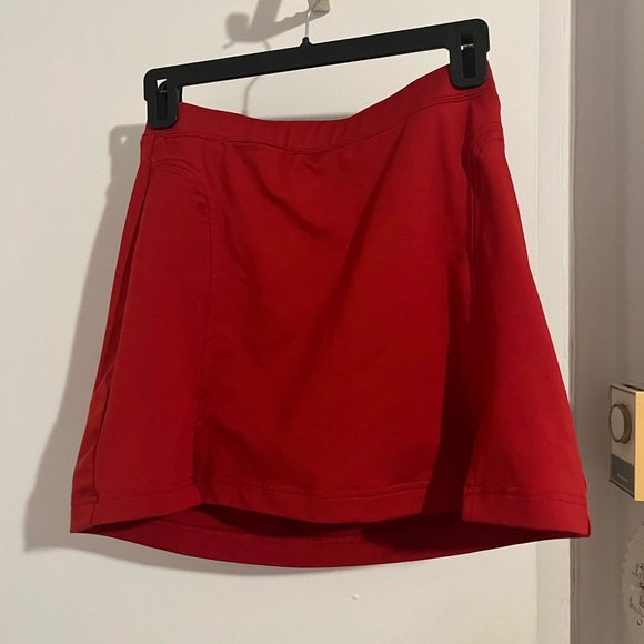 Red Adidas Sport skirt - Picture 1 of 3